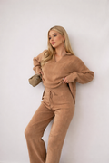 Ensemble Intemporel en Maille Camel
