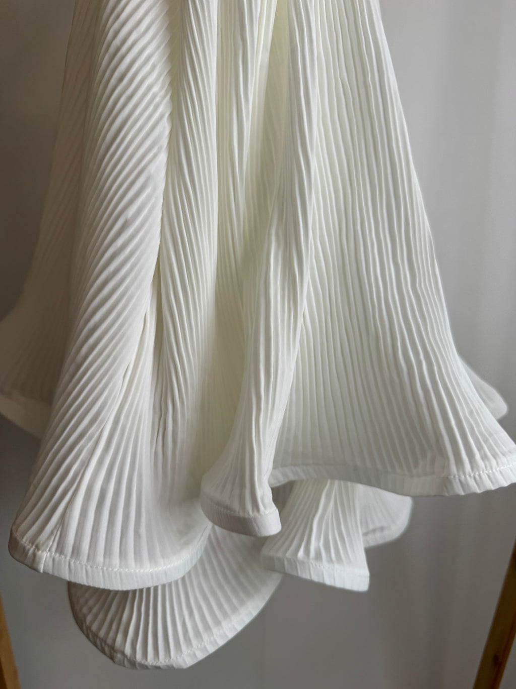 Blouse Fluide Blanche Col Perlé